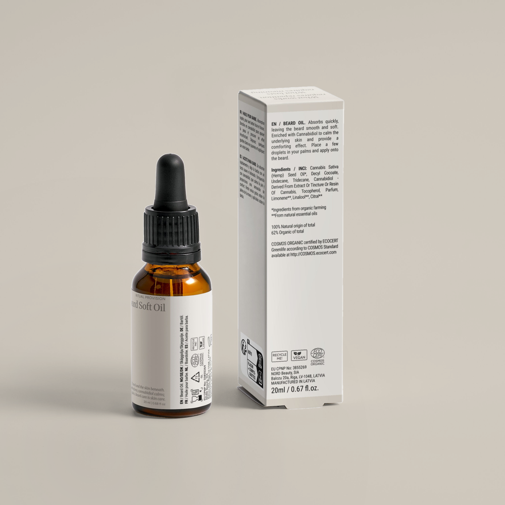 Beard Soft Oil — hero front