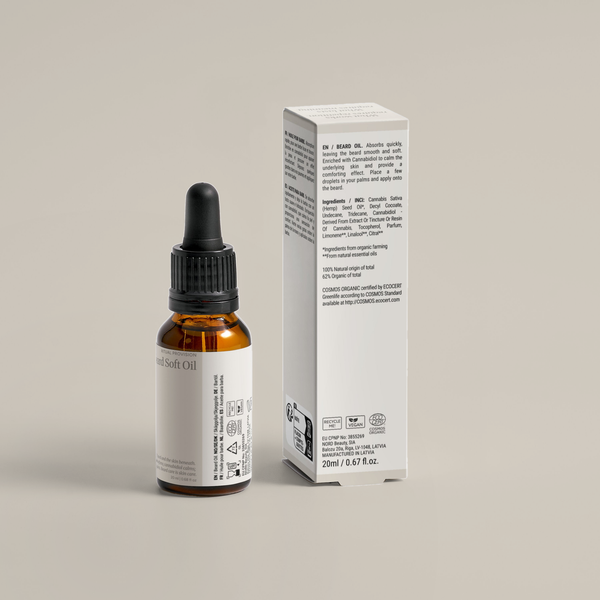 Beard Soft Oil — hero back