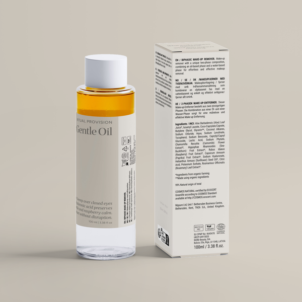 Clear Gentle Oil — hero back