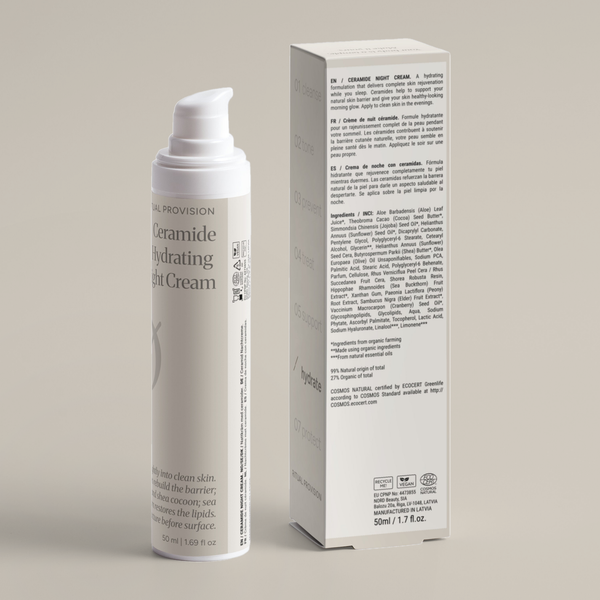 Ceramide Hydrating Night Cream — hero back
