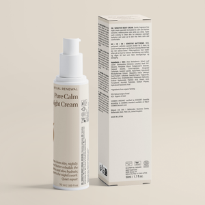 Pure Calm Night Cream — hero back
